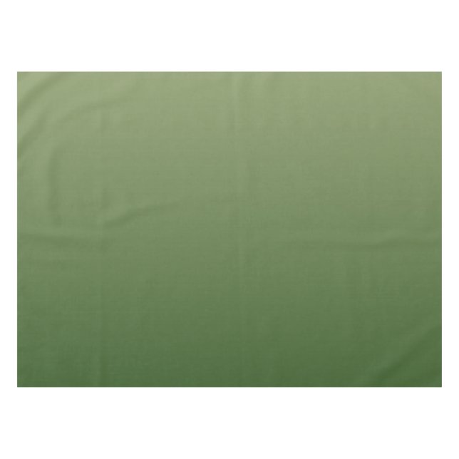 Green ombre tablecloth (Front (Horizontal))
