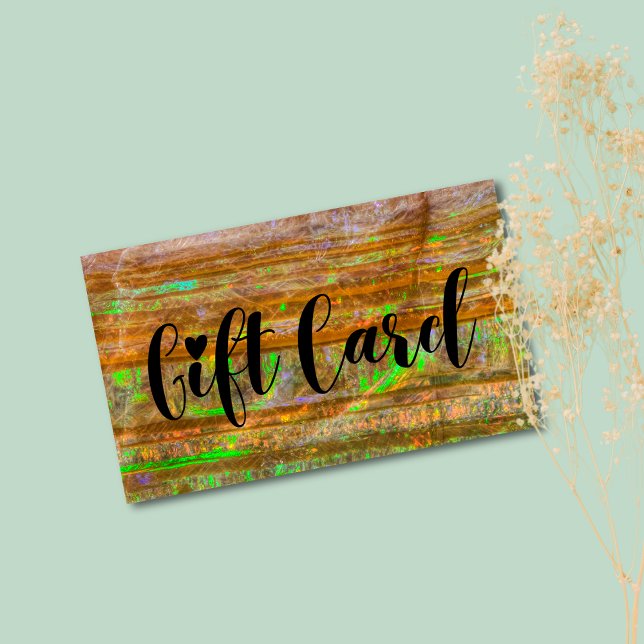 Green Opal Rock Layers Iridescent Store Gift Cards (Creator Uploaded)