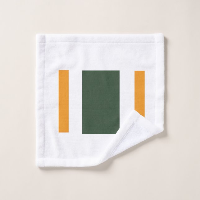 Green orange wash cloth (Wash Cloth)
