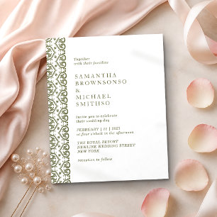 Green Ornamental Frame Flyer