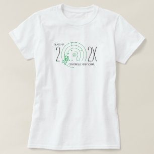 Green Out-Of-This-World Astronaut Class Of T-Shirt