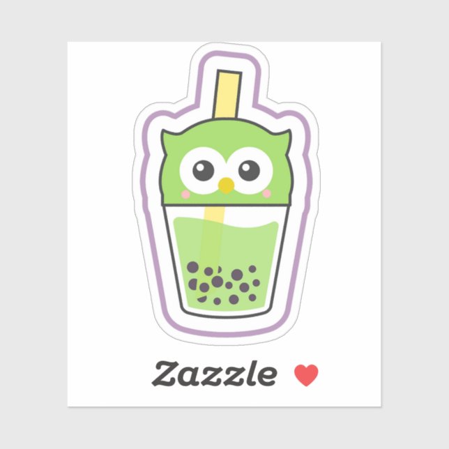 Green Owl Boba (Sheet)