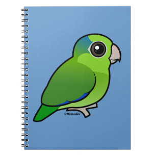 Green Pacific Parrotlet Notebook