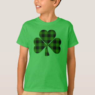 Green paid shamrock st. patty day design T-Shirt