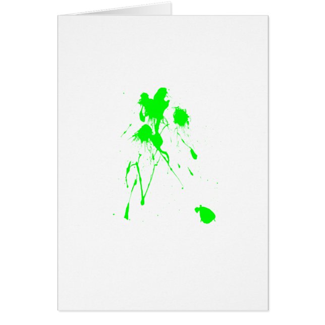 Green paint splatter (Front)