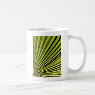 Green Palm Frond Coffee Mug