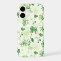 Green Palm Tree Pattern