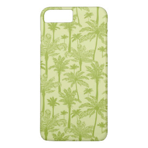Green Palm Trees Pattern iPhone 8 Plus/7 Plus Case