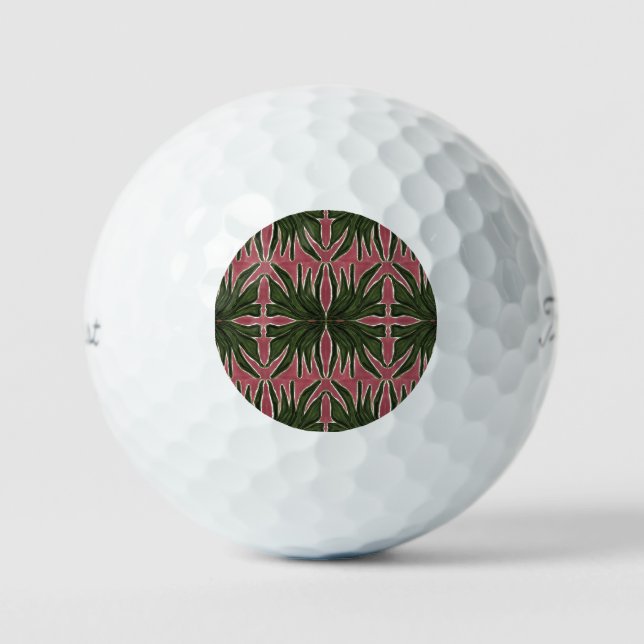 Green Palms  Golf Balls (Front)