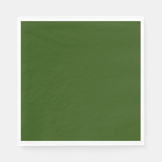 Green Paper Napkin (Front)