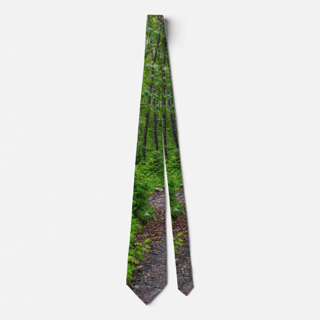 Green Paradise Neck Tie (Front)
