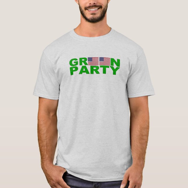 Green Party 2016 T-Shirt (Front)