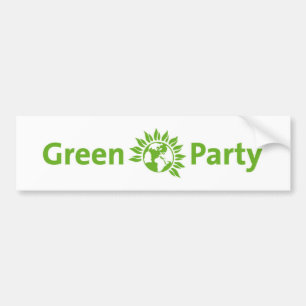 Green Party Bumper Sticker