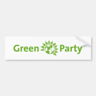 Green Party Bumper Sticker