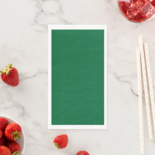 Green Party Napkins   Elegant Minimal Event Decor