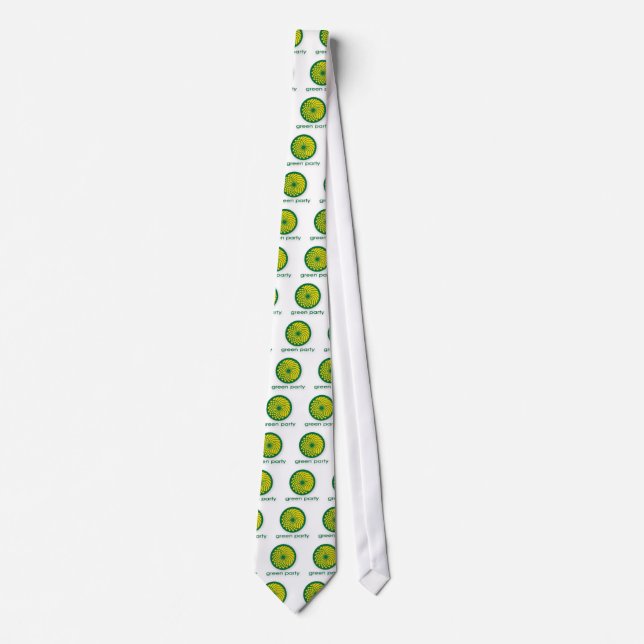 GREEN PARTY TIE (Front)