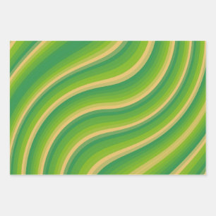Green Passion  Wrapping Paper Sheet