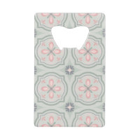 Green Pastel Floral Tiles