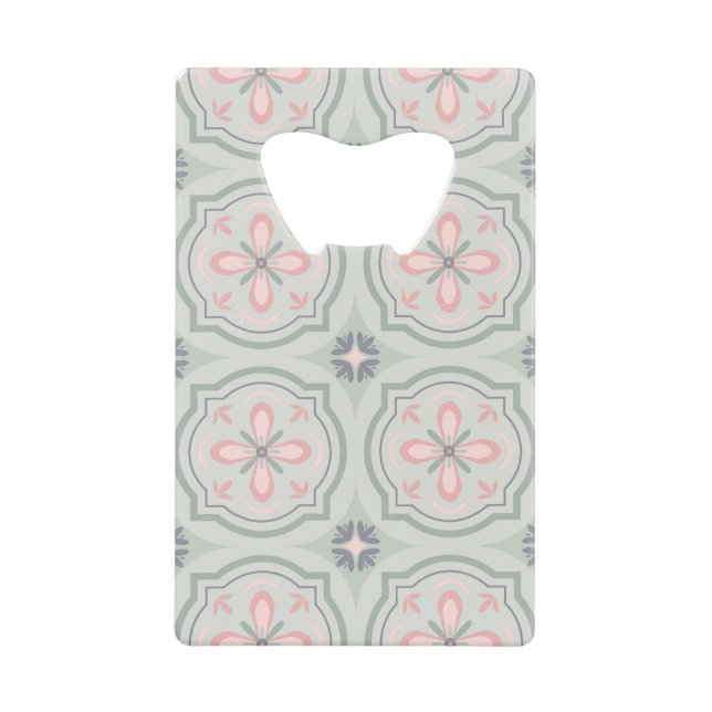 Green Pastel Floral Tiles (Front)