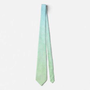 Green Pastel Ombre Glitter Tie