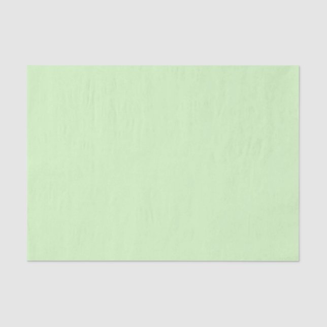 Green Pastel  Tissue Paper (Front)