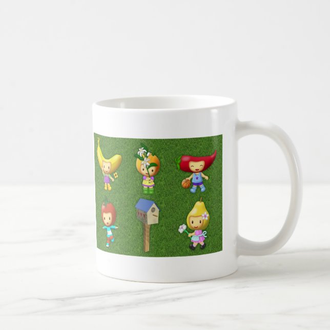 Green Patch Coffee Mug (Right)