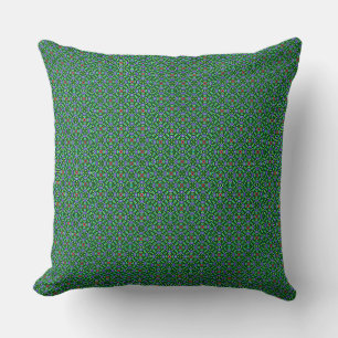 Green PATTERN Cushion