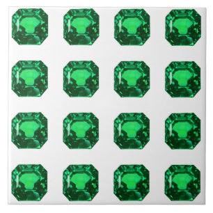 Green Pattern Emerald Tile