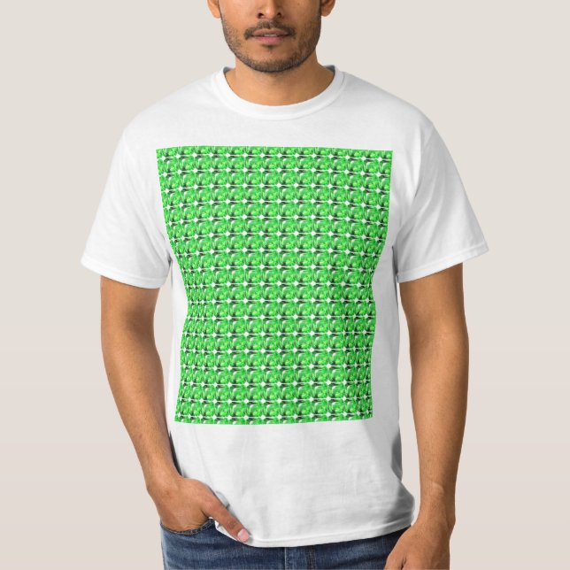 Green Pattern T-Shirt (Front)