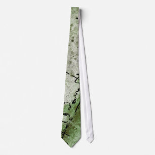Green Pattern Tie