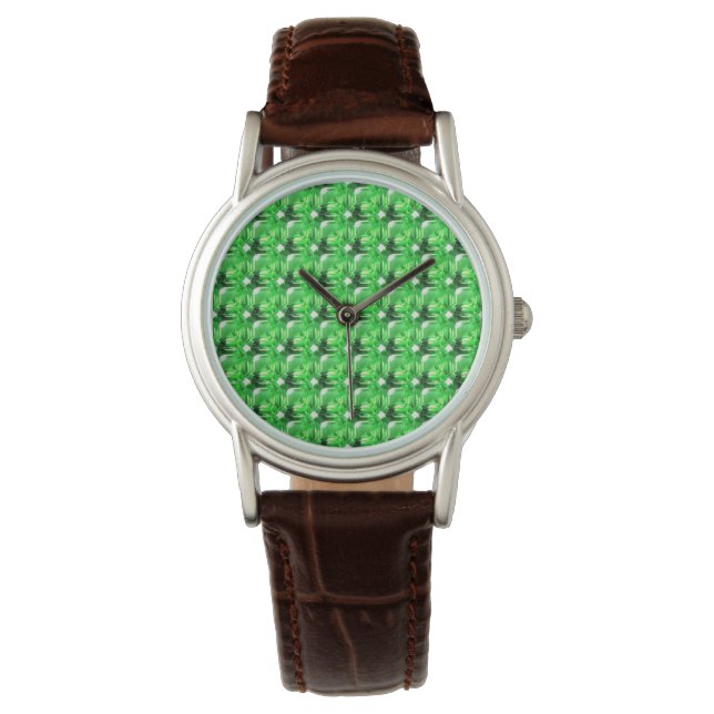 Green Pattern Watch (Front)