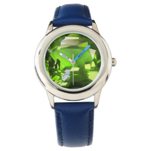 Green Pattern Watch