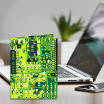 Green PCB board, electronic parts printed circuit Thank You Card<br><div class="desc">Detailed photograph of a pcb board,  perfect for electronic enthusiasts. Printed circuit's main colour: green...  Easter egg : a cute little heart shape in the circuit.</div>