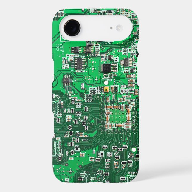 Green PCB Circuit Board Design for IT Pros (Back)