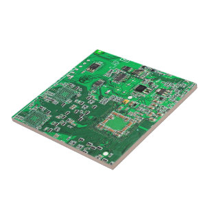 Green PCB Circuit Board Design for IT Pros Tile