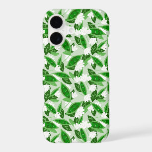 Green Pea Pod White Flower Blossom Garden