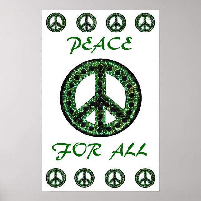 green peace for all poster (Front)