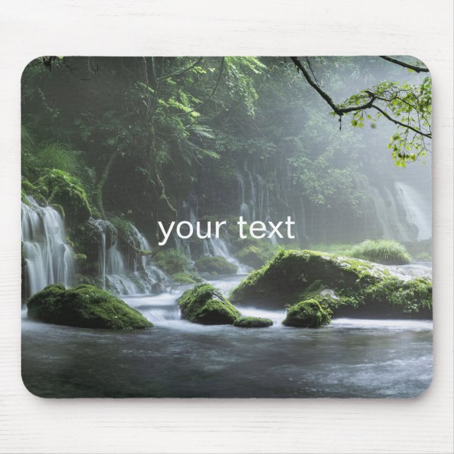 Green Peace Mouse Mat (Front)