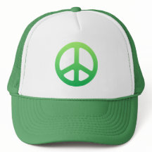 Green Peace Sign