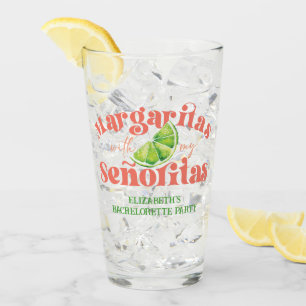 Green Peach Margaritas with my Señoritas Party Glass