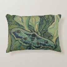 Green Peacock (Emperor) Moth by Vincent van Gogh