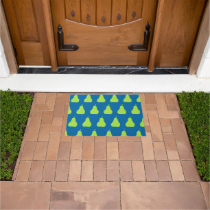 Green Pear Doormat