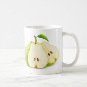 Green pears coffee mug