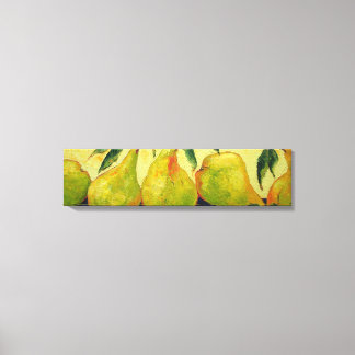 Green Pears Gallery Wrap Canvas Print