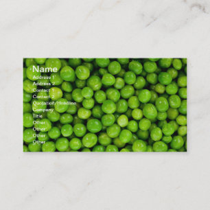 Green Peas Business Card