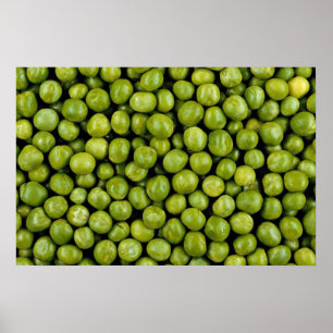 Green peas poster