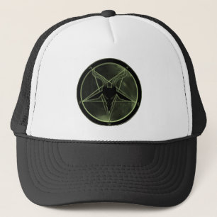 Green Pentagram Trucker Hat
