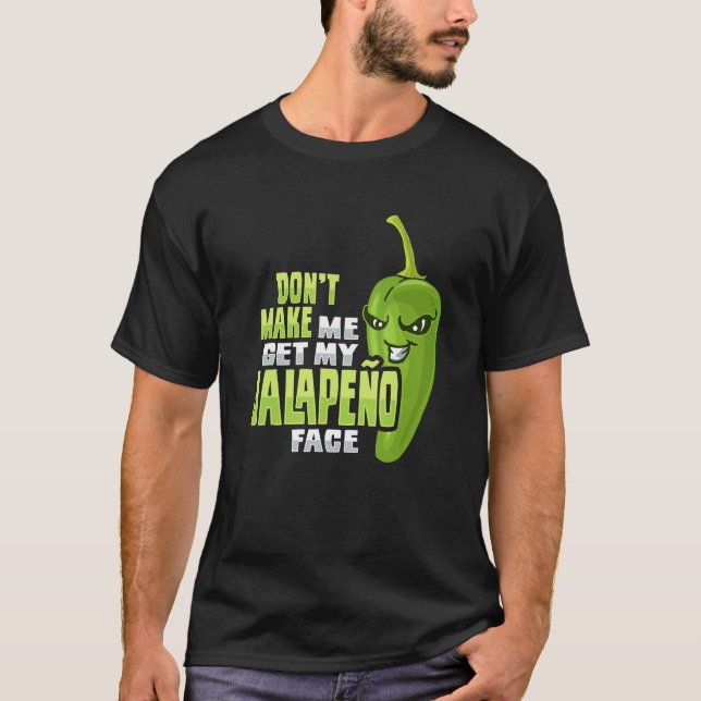 green pepper Design for a Chilli   T-Shirt (Front)