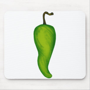 Green Pepper Mouse Mat