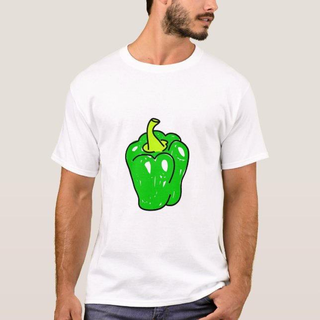 green-pepper T-Shirt (Front)